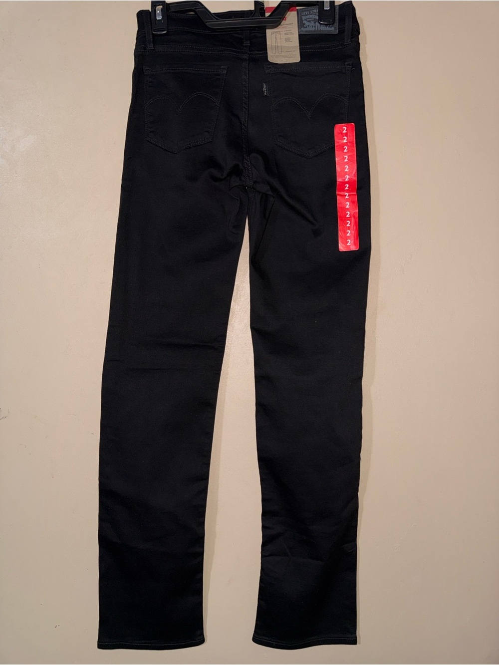 Levi's Black Slim Straight Men's Jeans